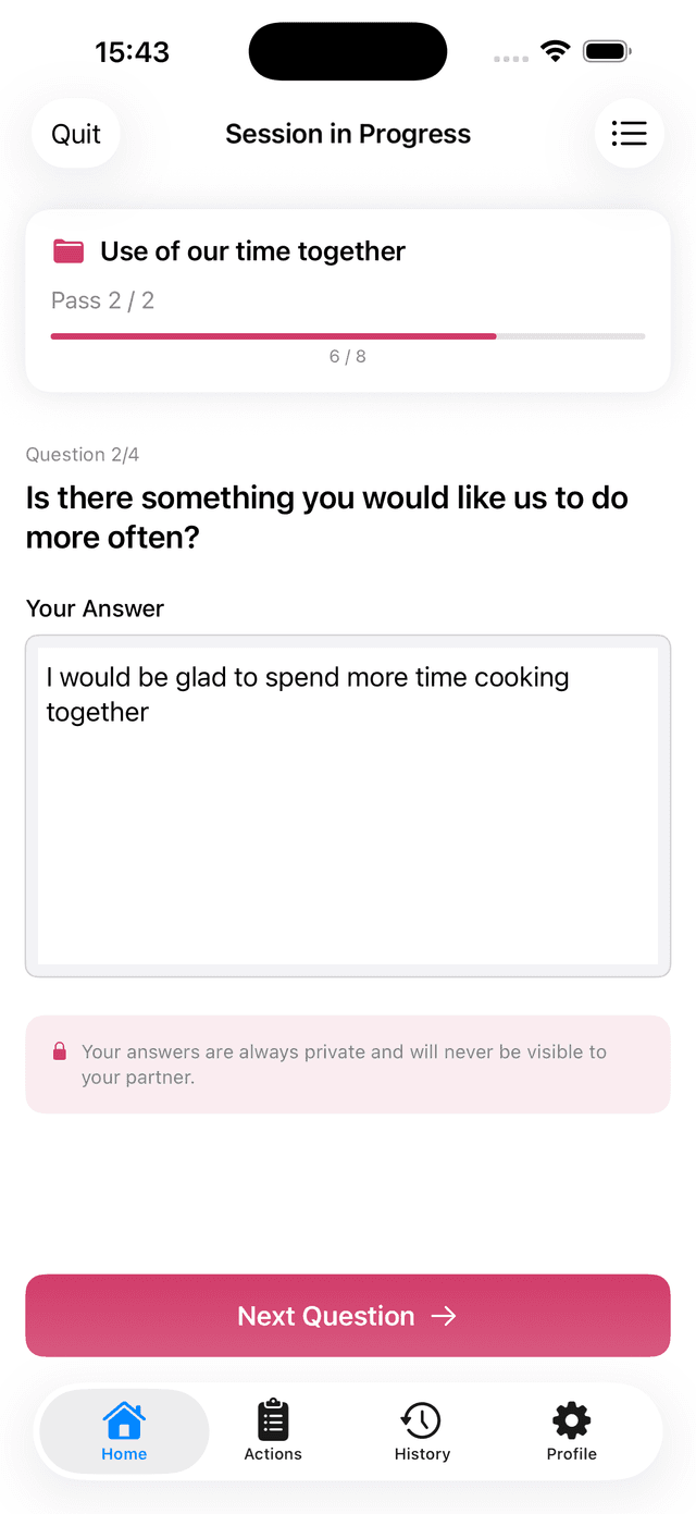 2. Connect in person