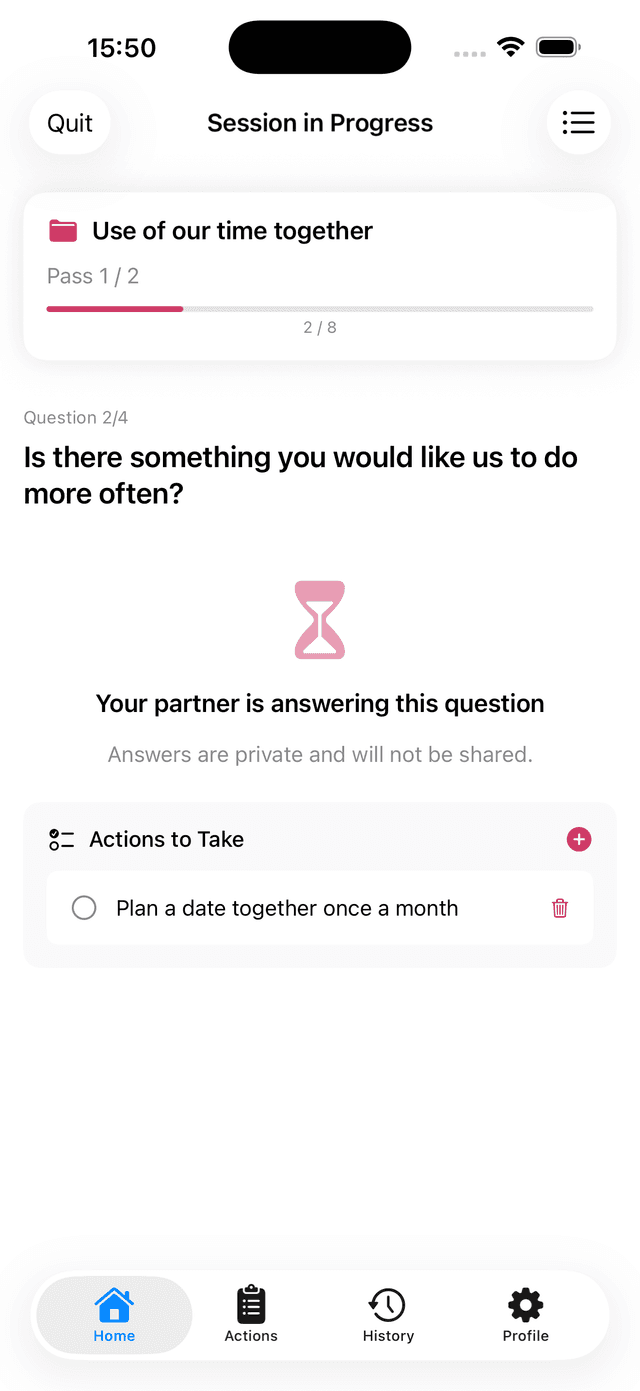 3. Act together
